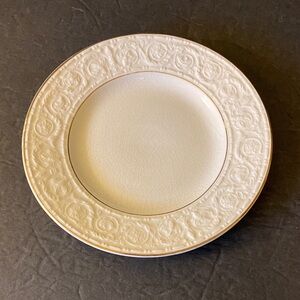 Ivory Embossed Saucer